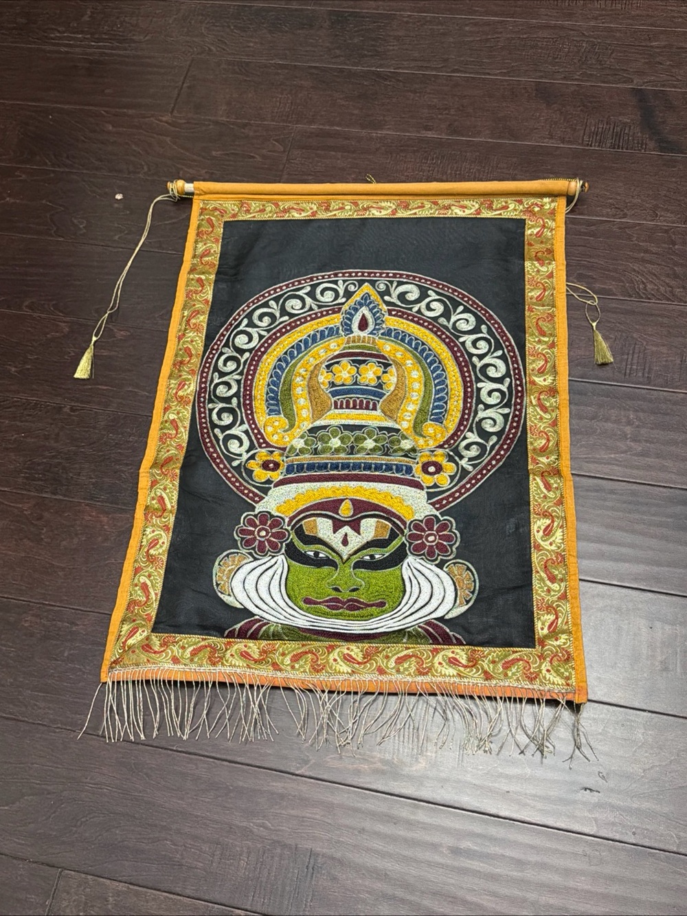 Indian dance  tapestry hanging cloth like new